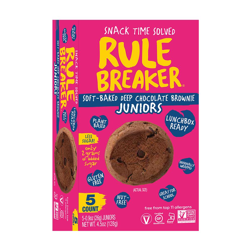 Rule Breaker Snacks Brownie Juniors