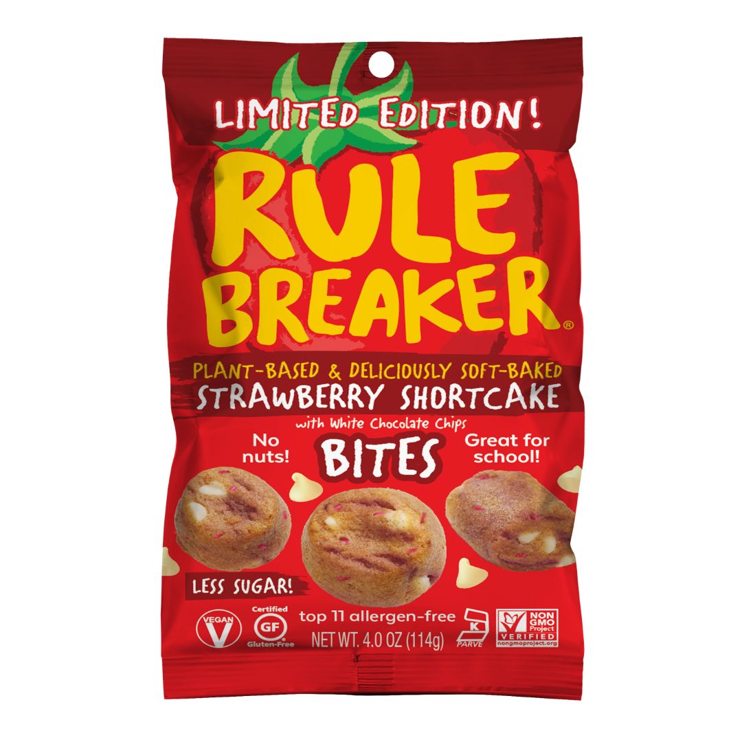 Rule Breaker Strawberry Shortcake Bites