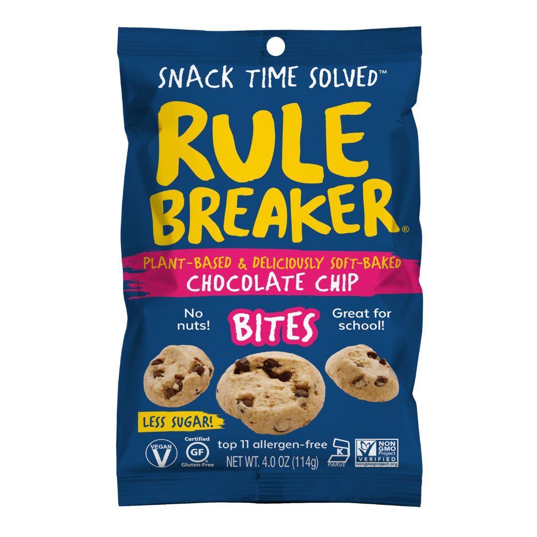 Chocolate Chunk Blondie Bites (MINIMUM PURCHASE: FOUR BAGS-ANY FLAVOR COMBO) | Rule Breaker Snacks