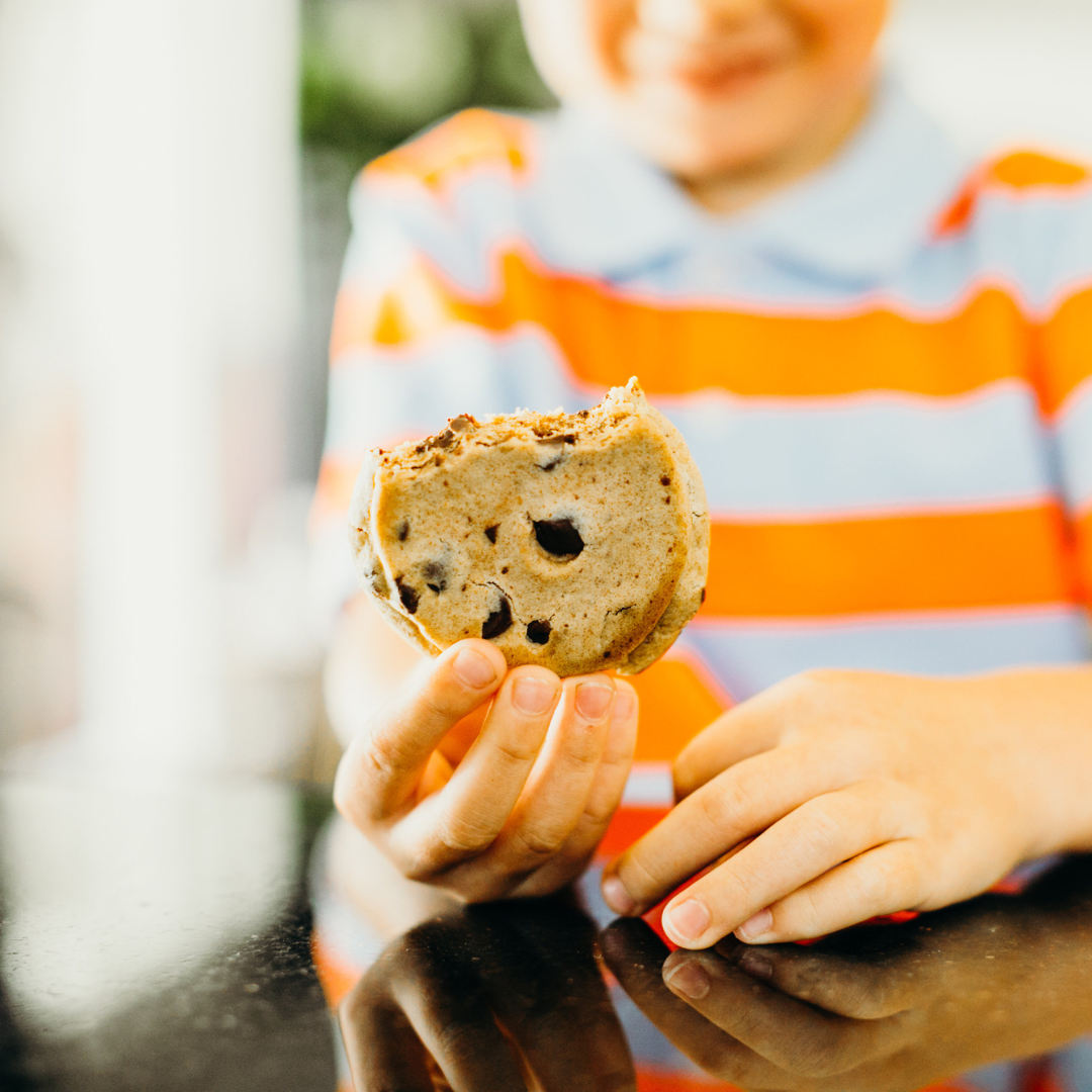 Rule Breaker Snacks Blondie with large chocolate chunks